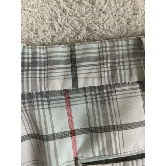 Nike Golf Men's Shorts 36 In Tour Performance Dri-Fit Plaid. Some Marks In Pic - Picture 5 of 9
